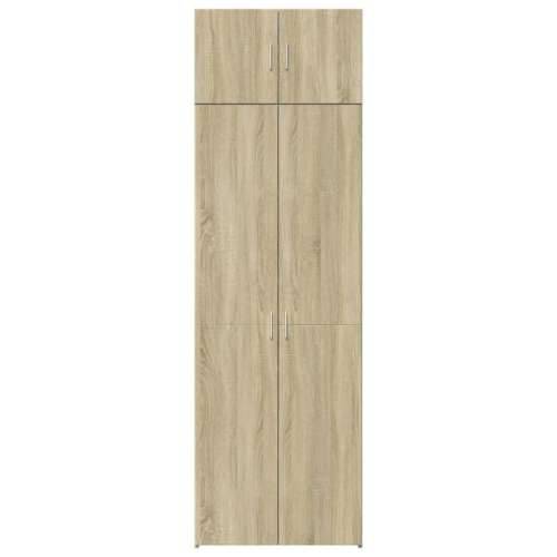 Ormarić za pohranu boja hrasta sonome 70 x 42,5 x 225 cm drveni - sonoma hrast 1 Cijena