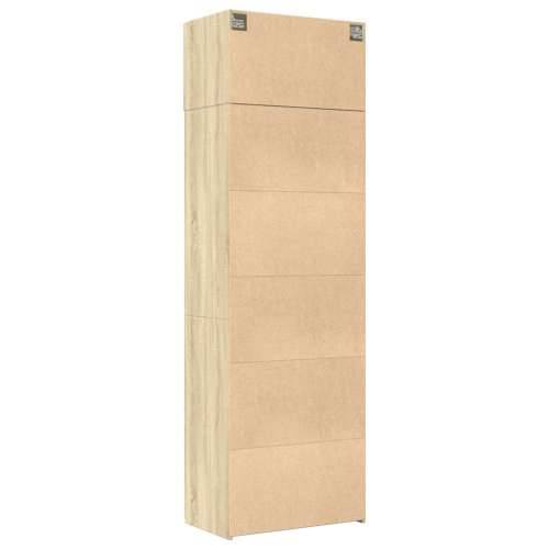 Ormarić za pohranu boja hrasta sonome 70 x 42,5 x 225 cm drveni - sonoma hrast 1 Cijena