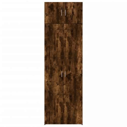 Ormarić za pohranu boja hrasta 70x42,5x225 cm konstruirano drvo - Dimljeni hrast 1 Cijena