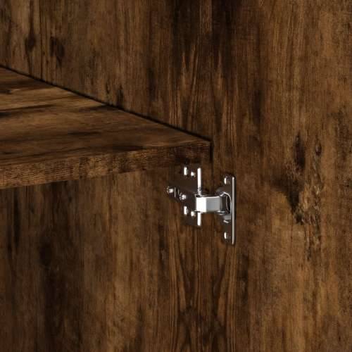 Ormarić za pohranu boja hrasta 70x42,5x225 cm konstruirano drvo - Dimljeni hrast 1 Cijena