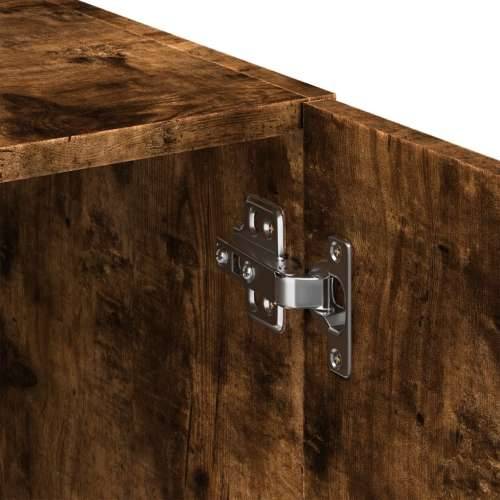 Ormarić za pohranu boja hrasta 70x42,5x225 cm konstruirano drvo - Dimljeni hrast 1 Cijena