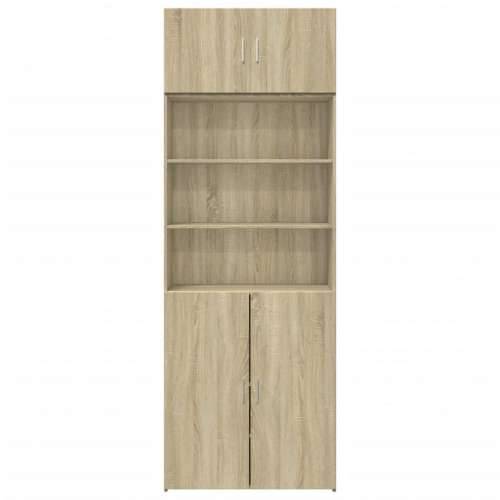 Ormarić za pohranu boja hrasta sonome 80 x 42,5 x 225 cm drveni - sonoma hrast 1 Cijena