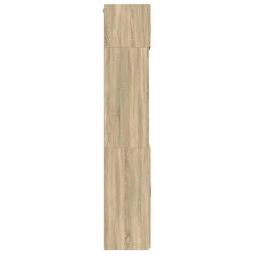 Ormarić za pohranu boja hrasta sonome 80 x 42,5 x 225 cm drveni - sonoma hrast 1 Cijena