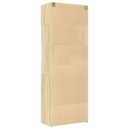 Ormarić za pohranu boja hrasta sonome 80 x 42,5 x 225 cm drveni - sonoma hrast 1 Cijena