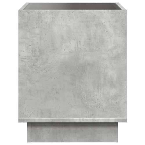 Noćni ormarić s beskonačnim LED siva boja betona 40x40x50 cm - Beton siva 40 x 40 x 50 cm 1 Cijena