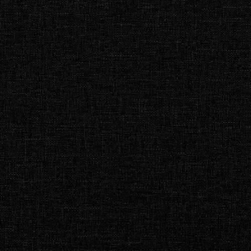 Krevet s oprugama i madracem crni 90x200 cm od tkanine - Crna 90 x 200 cm Dizajn s gumbima Cijena