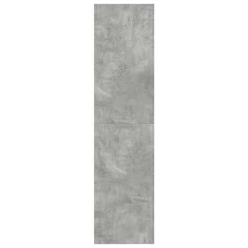 Ormar siva boja betona 100 x 50 x 200 cm od konstruiranog drva - Beton siva 100 x 50 x 200 cm 1 1 polica Cijena
