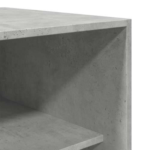 Ormar siva boja betona 100 x 50 x 200 cm od konstruiranog drva - Beton siva 100 x 50 x 200 cm 1 1 polica Cijena