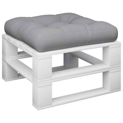 Jastuk za palete sivi 60 x 60 x 12 cm od tkanine - Siva 60 x 60 x 12 cm 1 Cijena