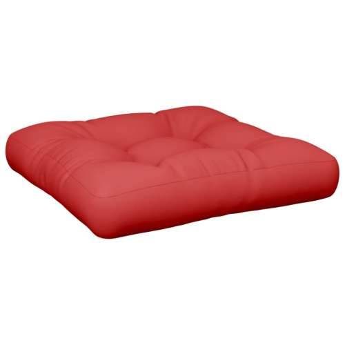 Jastuk za palete crveni 58 x 58 x 10 cm od tkanine - Crvena 1 Cijena