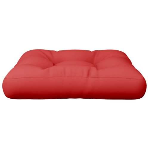 Jastuk za palete crveni 58 x 58 x 10 cm od tkanine - Crvena 1 Cijena