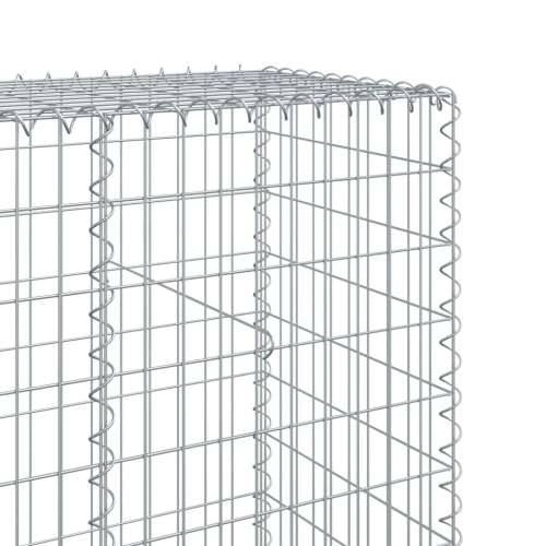 Gabion - Gabion ograde - Gabionska košara s poklopcem 1000x50x200 cm pocinčano željezo - 1000 x 50 x 200 cm 1 Cijena
