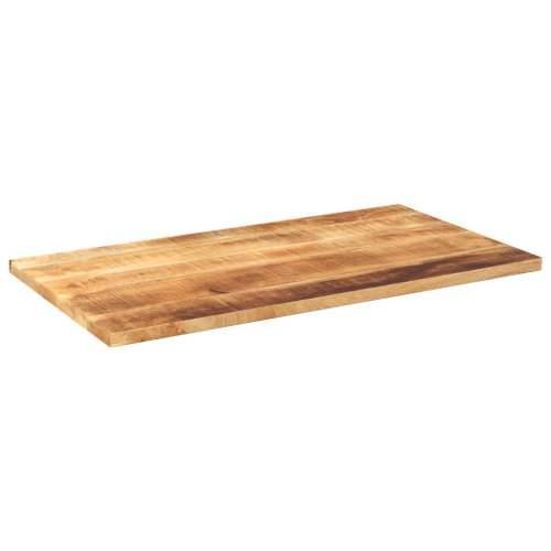Ploča za stol 100x50x2,5 cm pravokutna masivno grubo drvo manga - Grubo drvo manga (prirodno) 100 x 50 cm 1 25 mm Cijena