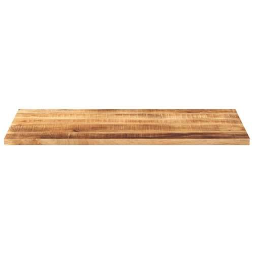 Ploča za stol 100x50x2,5 cm pravokutna masivno grubo drvo manga - Grubo drvo manga (prirodno) 100 x 50 cm 1 25 mm Cijena