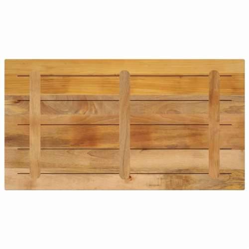 Ploča za stol 100x50x2,5 cm pravokutna masivno grubo drvo manga - Grubo drvo manga (prirodno) 100 x 50 cm 1 25 mm Cijena