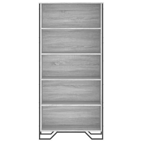 Ormarić za knjige boja hrasta 80x31x169 cm konstruirano drvo - Sivi hrast sonoma 1 169 cm 80 cm Cijena