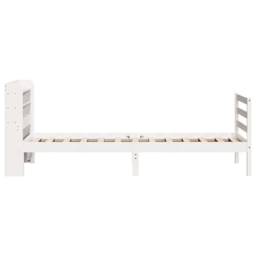 Okvir kreveta s uzglavljem bez madraca bijeli 90x200 cm - Bijela 90 x 200 cm Cijena