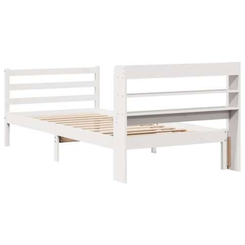 Okvir kreveta s uzglavljem bez madraca bijeli 90x200 cm - Bijela 90 x 200 cm Cijena