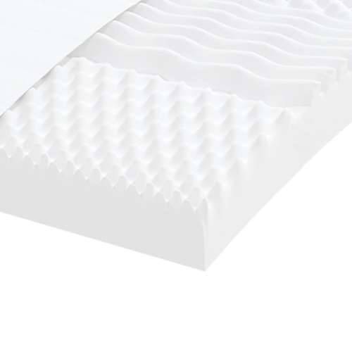 Madrac od pjene bijeli 120x220 cm 7 zona tvrdoća 20 ILD - 120 x 220 cm 1 Cijena