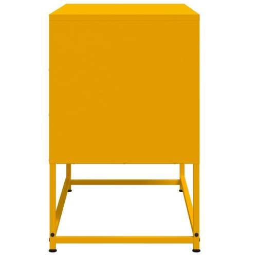 TV ormarić boja senfa 68,5 x 39 x 60,5 cm čelični - Žuta 1 Cijena