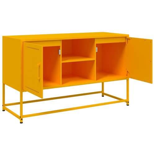 TV ormarić boja senfa 100,5 x 39 x 60,5 cm čelični - Žuta 1 Cijena