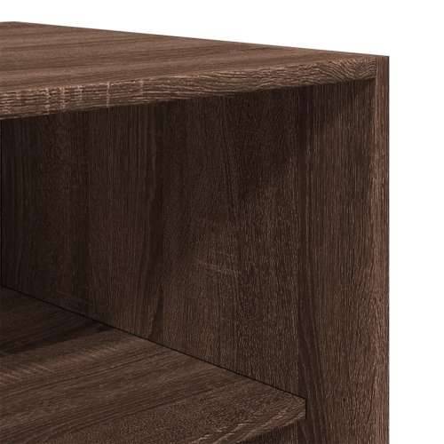 Ormar boja smeđeg hrasta 100 x 50 x 200 cm konstruirano drvo - Smeđi hrast 100 x 50 x 200 cm 1 1 polica Cijena