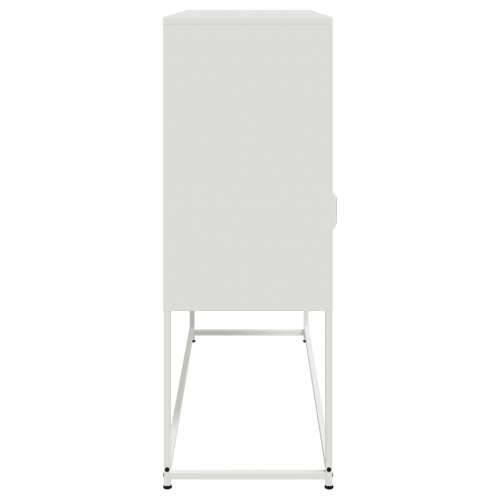 Komoda ružičasta 100,5x39x107 cm čelik - Bijela 1 Cijena