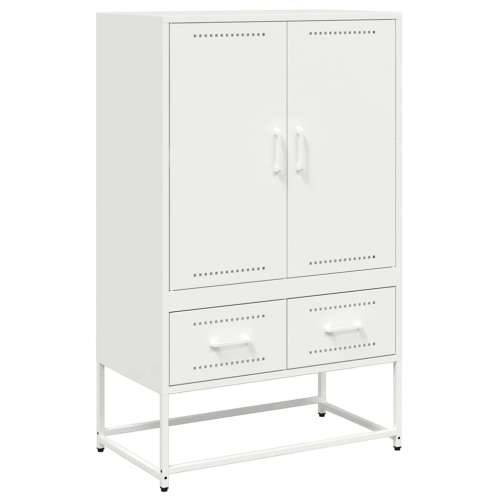 Visoka komoda bijela 68x39x111,5 cm od čelika - Bijela 1 Cijena