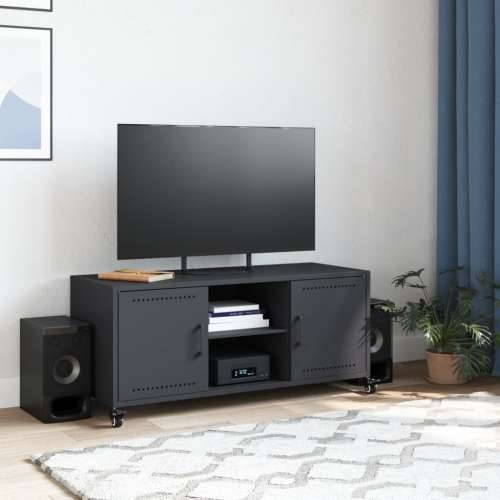 TV ormarić antracit 100,5 x 39 x 43,5 cm čelik - Antracit 1 Cijena