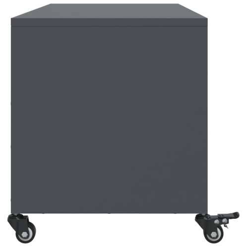 TV ormarić antracit 100,5 x 39 x 43,5 cm čelik - Antracit 1 Cijena