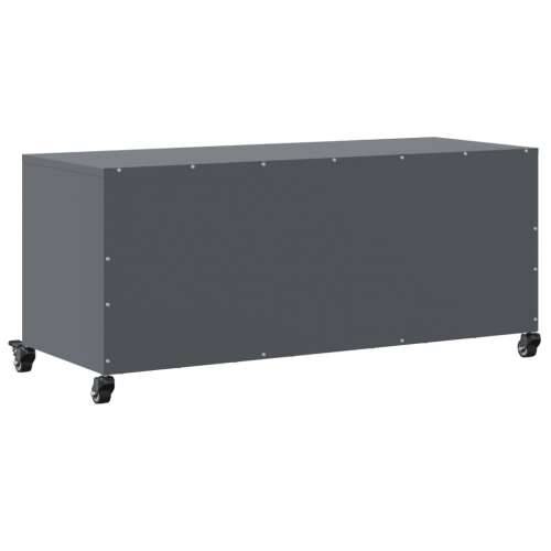 TV ormarić antracit 100,5 x 39 x 43,5 cm čelik - Antracit 1 Cijena