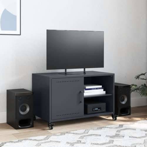 TV ormarić antracit 68x39x43,5 cm čelik - Antracit 1 Cijena