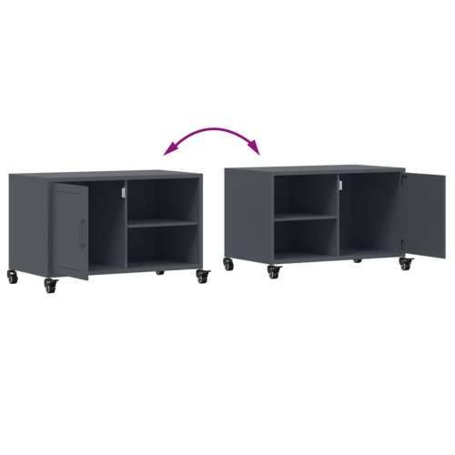 TV ormarić antracit 68x39x43,5 cm čelik - Antracit 1 Cijena
