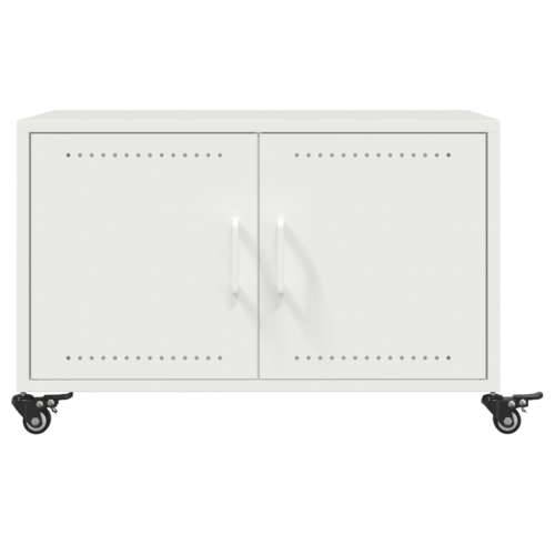 Stolić za kavu bijeli 68x50x43,5 cm čelik - Bijela 1 Cijena