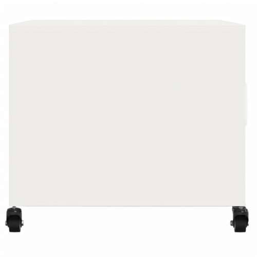 Stolić za kavu bijeli 68x50x43,5 cm čelik - Bijela 1 Cijena