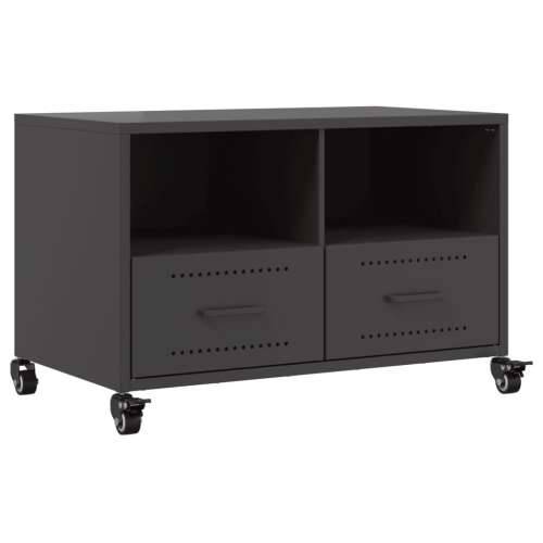 TV ormarić crni 68 x 39 x 43,5 cm čelik - Crna 1 Cijena