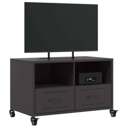 TV ormarić crni 68 x 39 x 43,5 cm čelik - Crna 1 Cijena