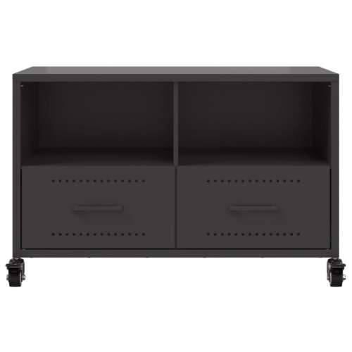 TV ormarić crni 68 x 39 x 43,5 cm čelik - Crna 1 Cijena