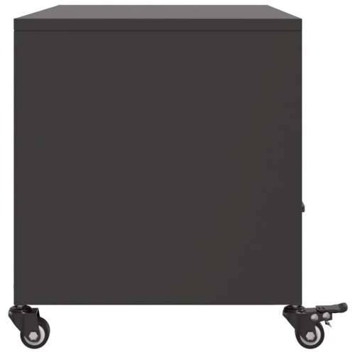 TV ormarić crni 68 x 39 x 43,5 cm čelik - Crna 1 Cijena