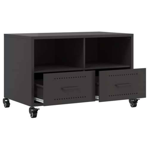 TV ormarić crni 68 x 39 x 43,5 cm čelik - Crna 1 Cijena