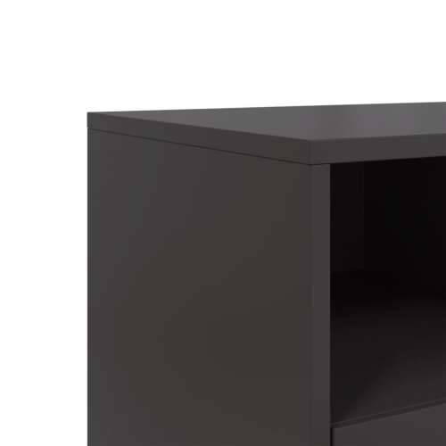 TV ormarić crni 68 x 39 x 43,5 cm čelik - Crna 1 Cijena