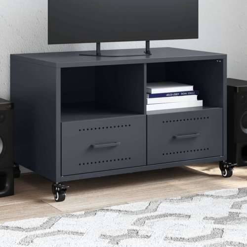 TV ormarić antracit 68x39x43,5 cm čelik - Antracit 1 Cijena