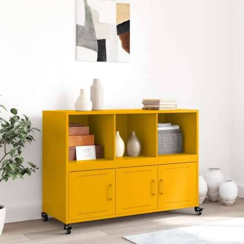 Komoda boja senfa 100,5x39x72 cm čelični - Žuta 1 Cijena