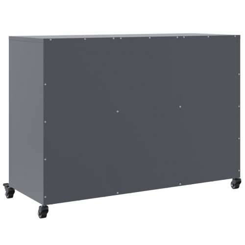 Komoda antracit 100,5x39x72 cm od čelika - Antracit 1 Cijena