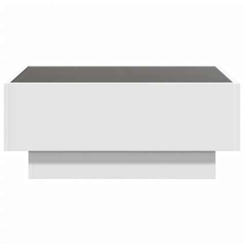 Stolić za kavu LED bijeli 70 x 50 x 30 cm od konstruiranog drva - Bijela 70 x 50 x 30 cm 1 Cijena