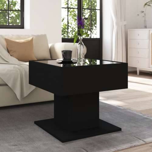 Stolić za kavu LED crni 50x50x45 cm od konstruiranog drva - Crna 1 50 cm Cijena