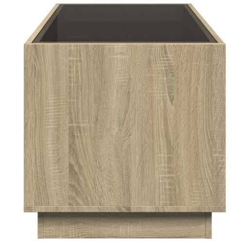 Stolić s beskonačnim LED svjetlima boja hrasta 70x50x50 cm - sonoma hrast 1 70 cm Cijena