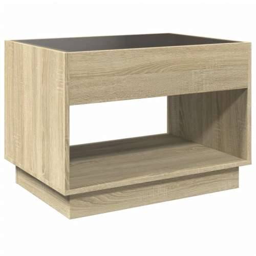 Stolić s beskonačnim LED svjetlima boja hrasta 70x50x50 cm - sonoma hrast 1 70 cm Cijena