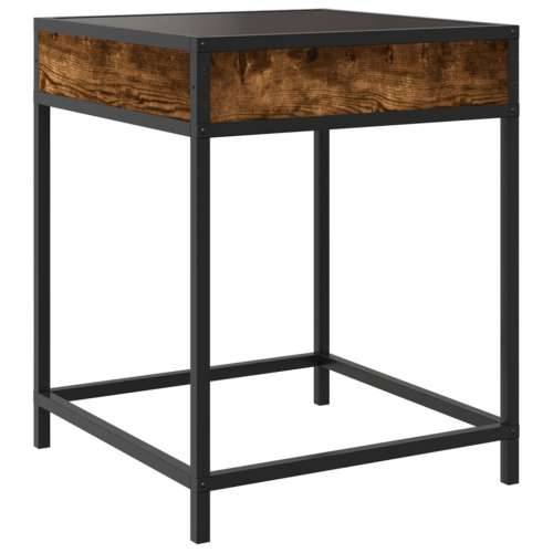 Stolić s beskonačnim LED svjetlima boja hrasta 40 x 40 x 51 cm - Dimljeni hrast 40 x 40 x 51 cm 1 Cijena