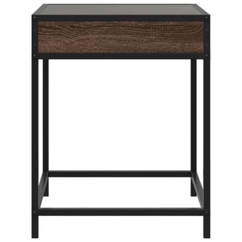 Stolić s beskonačnim LED svjetlima boja hrasta 40 x 40 x 51 cm - Smeđi hrast 40 x 40 x 51 cm 1 Cijena